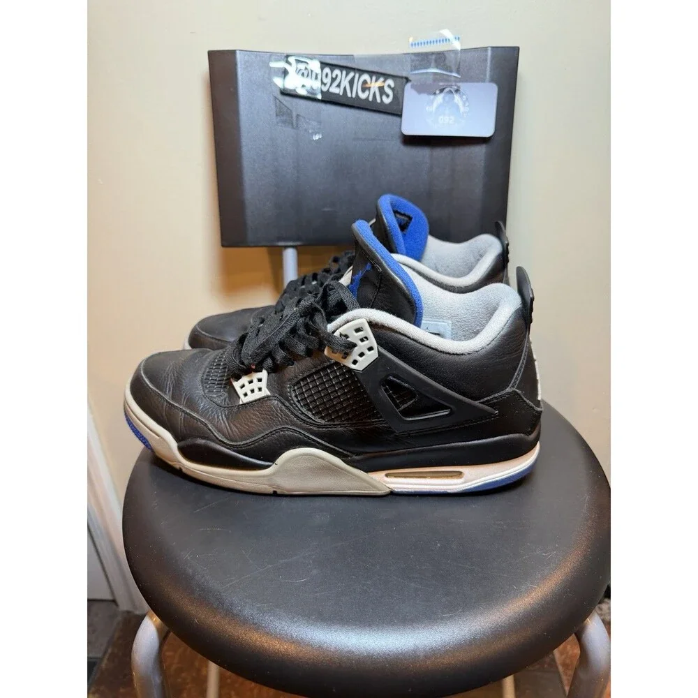 Nike Air Jordan 4 Motorsport Alternate Size 12 308497-006 Used Restored No Box